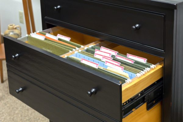 Three Drawer File Cabinet - Image 5