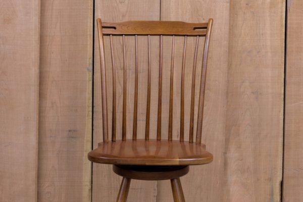 Thumb-Back Swivel Stool - 24" Seat Height - Image 12