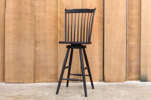 Thumb-Back Swivel Stool - 30" Seat Height