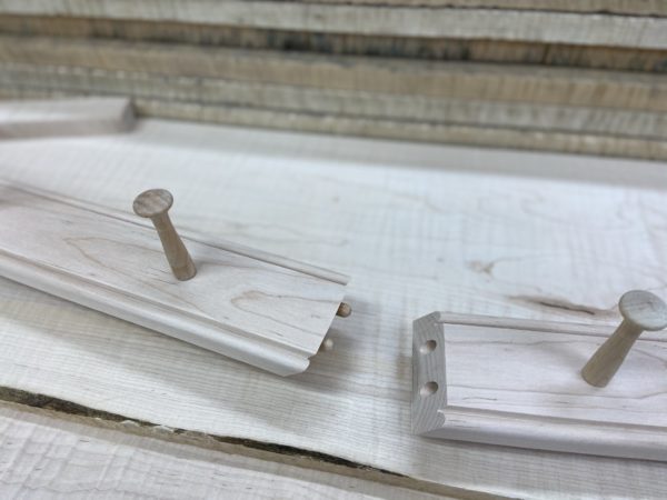 #11- 120" / 10' Shaker Peg Rail with 14 Pegs / Free Shipping - Image 5