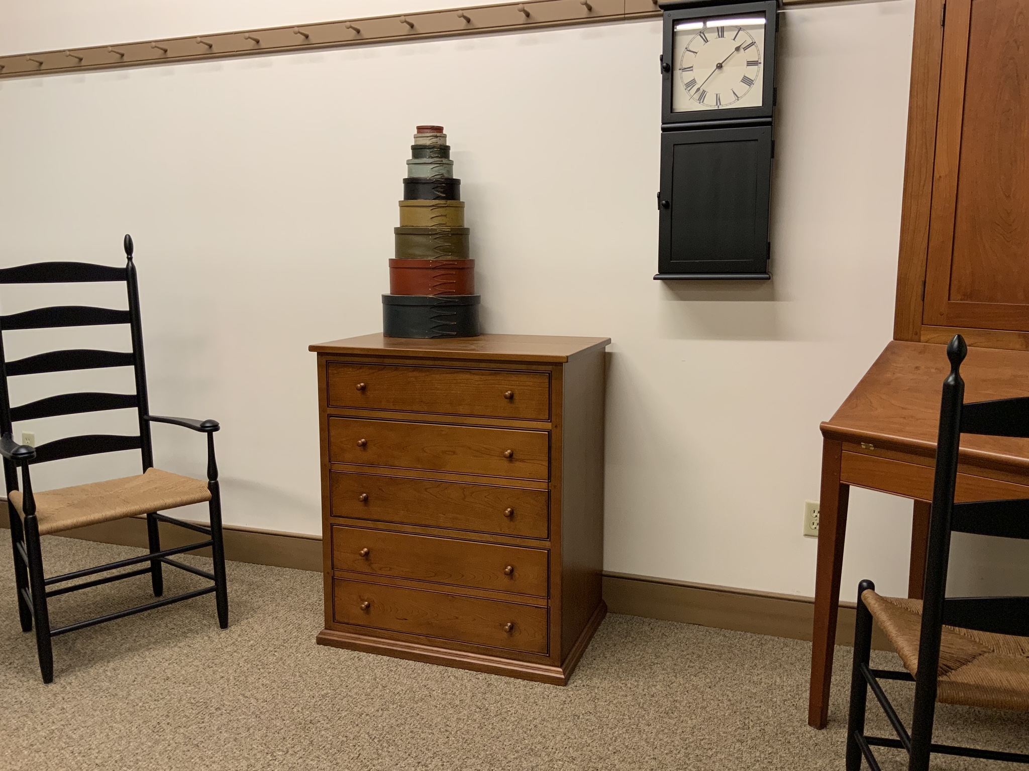 plate 08 / Shaker Three Drawer File Cabinet - Shaker Shoppe