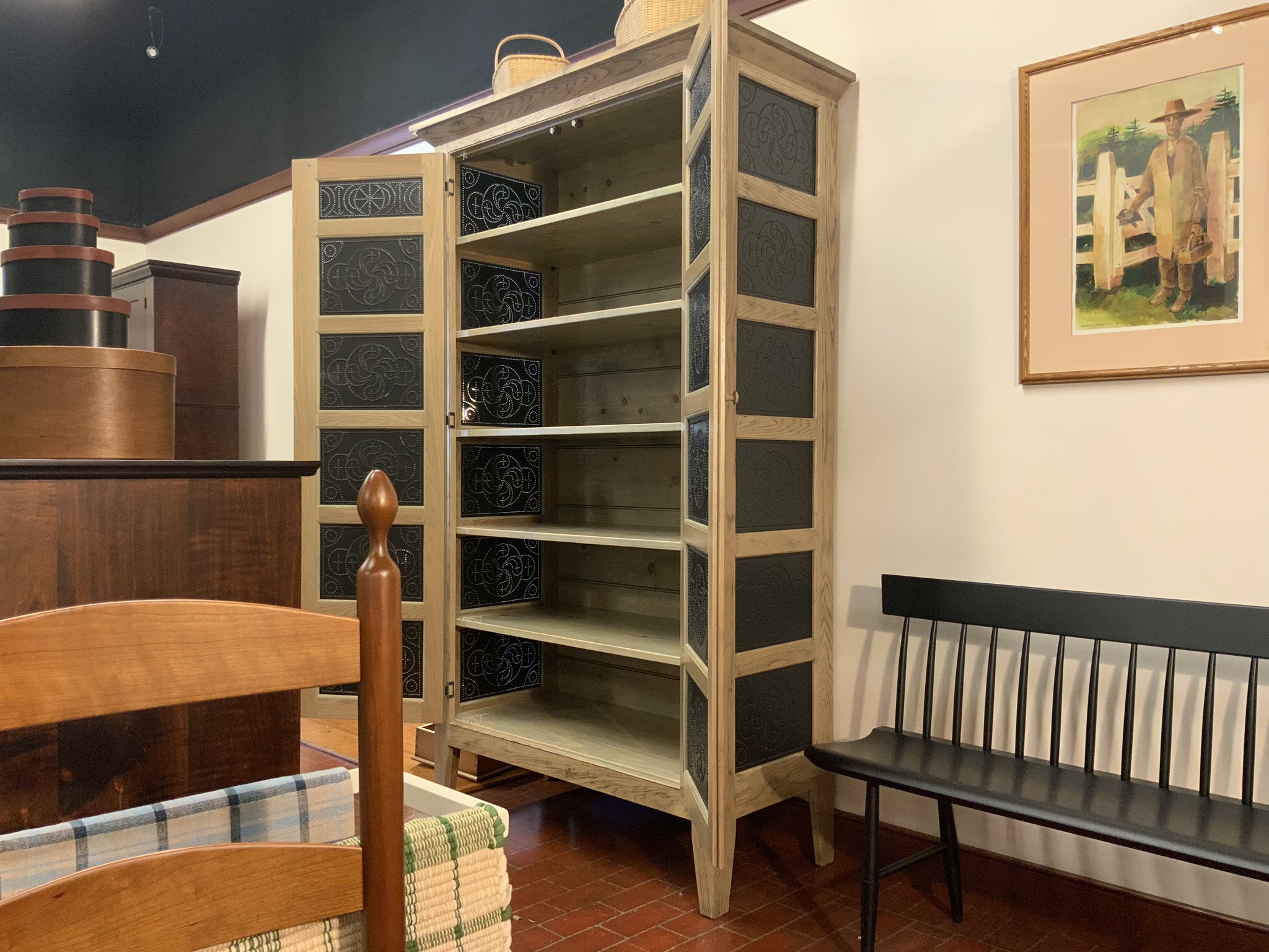 Tall Pie Safe Shaker Shoppe