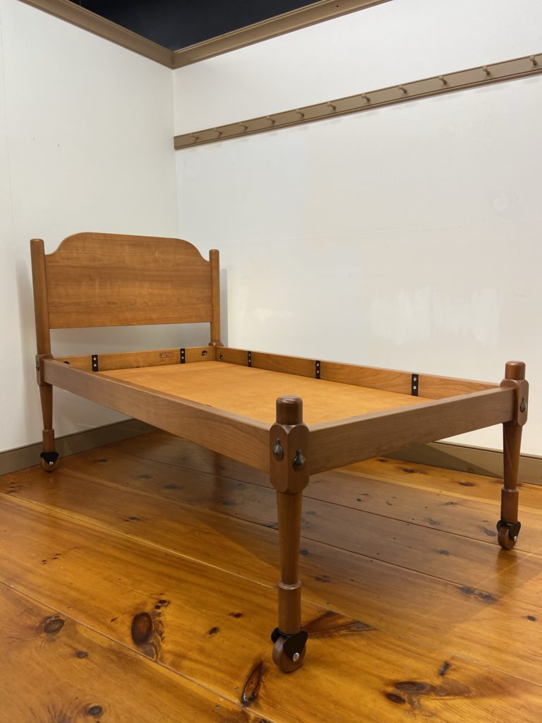 Twin Shaker Bed in Cherry wood Shaker Shoppe