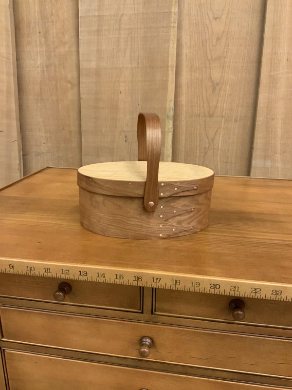 SHAKER BOX SEWING KIT / BIRD'S EYE MAPLE TOP / box size #5 - Image 9
