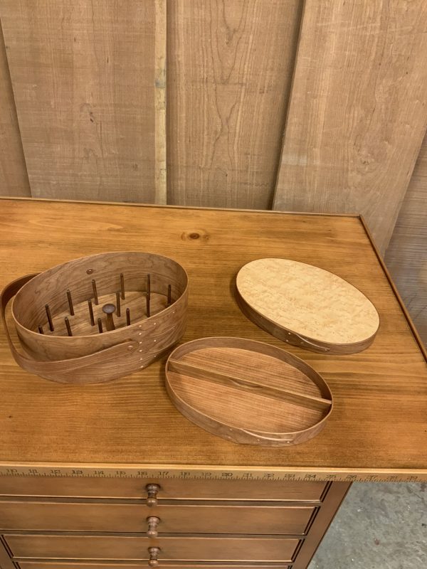SHAKER BOX SEWING KIT / BIRD'S EYE MAPLE TOP / box size #5 - Image 13