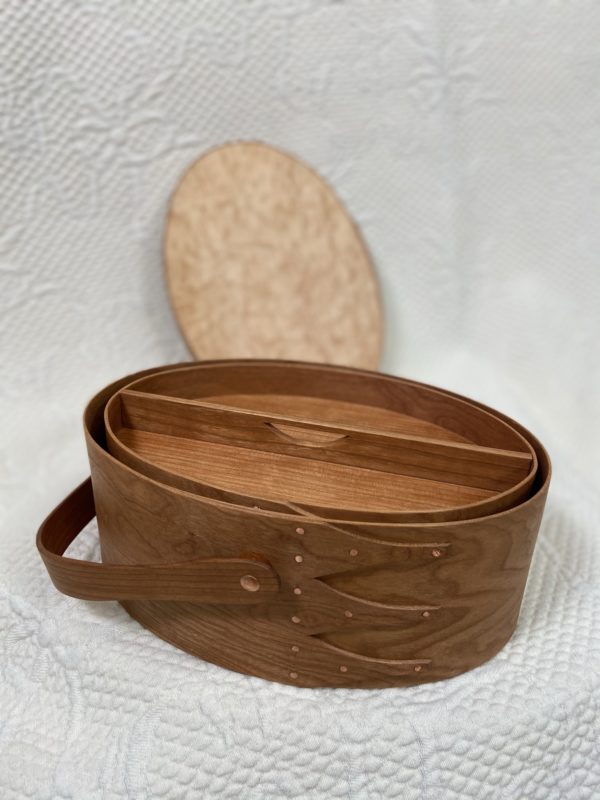 SHAKER BOX SEWING KIT / BIRD'S EYE MAPLE TOP / box size #5 - Image 8