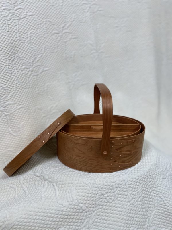 SHAKER BOX SEWING KIT / BIRD'S EYE MAPLE TOP / box size #5 - Image 4
