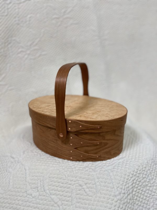 SHAKER BOX SEWING KIT / BIRD'S EYE MAPLE TOP / box size #5 - Image 2