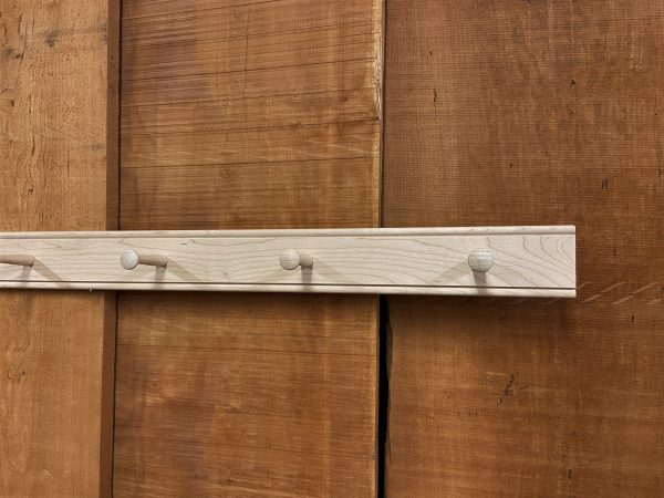 #10- 108" / 9' Shaker Peg Rail with 13 Pegs / Free Shipping - Image 2