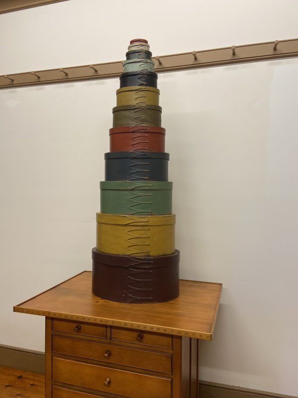 Exquisite Set of 12 Shaker Boxes by J. Lesher - Image 5