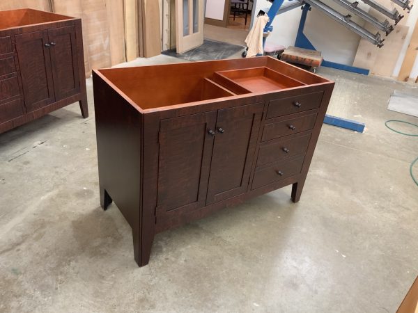 Single Bowl Shaker Vanity with Drawers - Image 5
