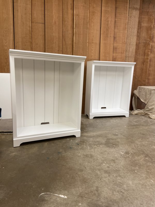 80" Wide Modular Bookcase in White Paint - Image 6