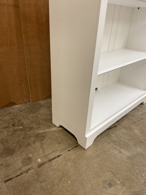 80" Wide Modular Bookcase in White Paint - Image 4