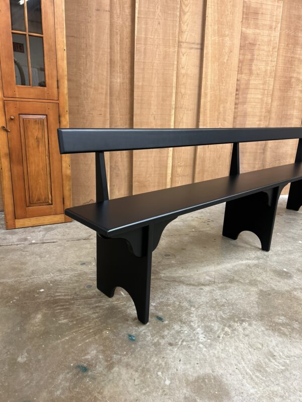 Hancock Bench in Black paint - Image 6