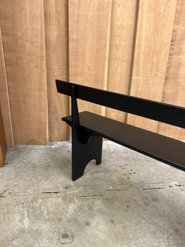Hancock Bench in Black paint - Image 5