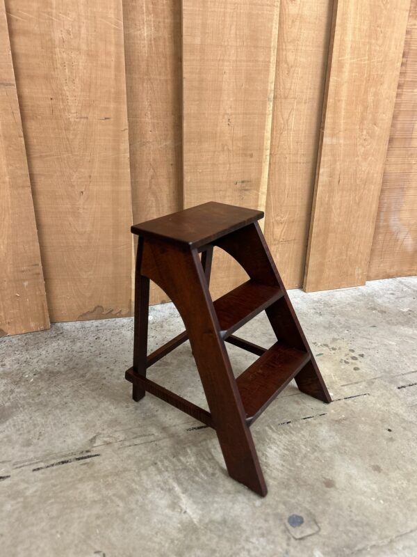 Three Step Stool in Tiger Maple - Image 5