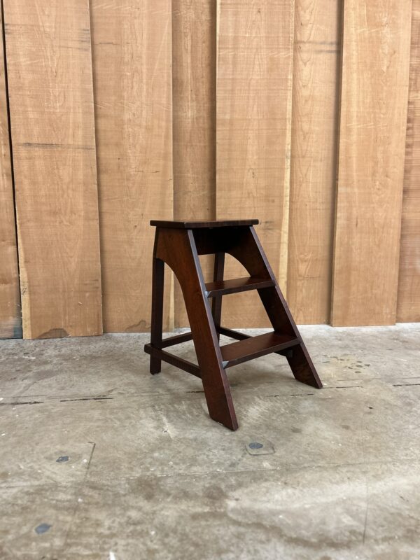 Three Step Stool in Tiger Maple - Image 2