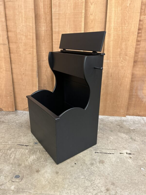 Kentucky Wood Box in Black Paint - Image 3
